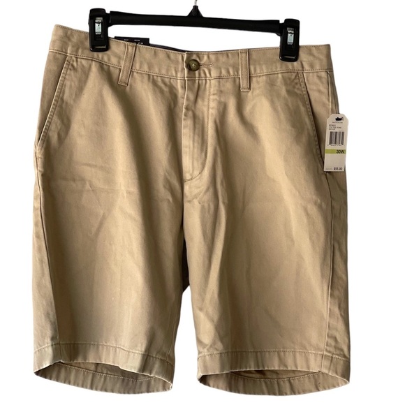 NWT ($55) Mens Nautica Classic Fit Deck Short Pants Khaki Casual Shorts, Sz 30"W - Picture 1 of 8